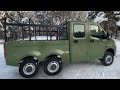 НОВЫЙ российский пикап ГАЗ 4×4 с двухрядной кабиной 2024