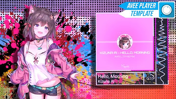Avee Player Template #22 By Kazuki Template