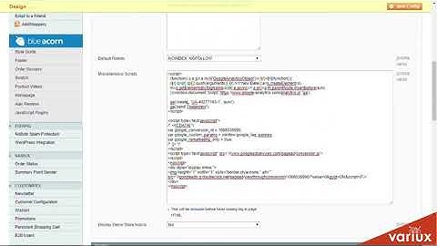 Magento adding html head scripts