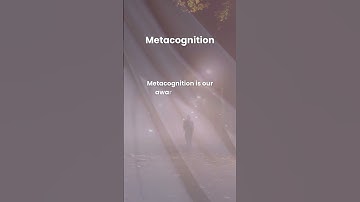 Metacognition