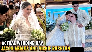 VIDEO: Jason Abalos ACTUAL WEDDING DAY with Vickie Rushton at Nasugbu, Batangas Church Sept 1, 2022