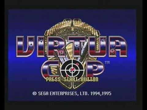 Virtua Cop Intro Sega Saturn PAL Version