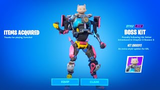 Fortnite New Boss Kit Catty Corner Vault Reward