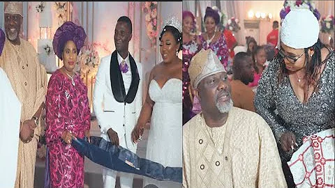 See How Dino Melaye & His Billionaire Friends Shut Down  FEYISIKE & BABATUNDE Wedding