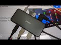 Google Pixel Slate - Anker 7 in 1 USB C Hub - All Ports Test