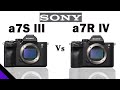 Sony a7S III vs Sony a7R IV