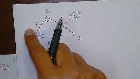 Pre Calc   Trig   Solving Triangles part 2 video 2