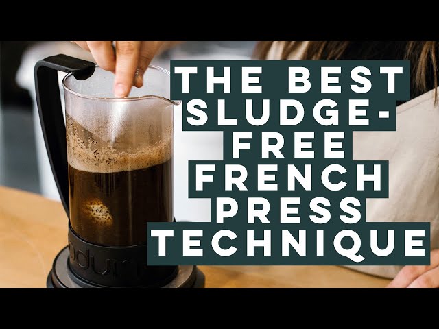 James Hoffman French Press Method  French Press Without Sediment - Seven  Coffee Roasters