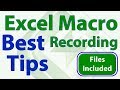 The Best Tips for Recording Macros in Excel