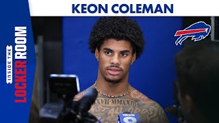 Keon Coleman: "Continue To Get Better" | Buffalo Bills