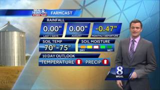 Cloudy weekend start; more sunshine later