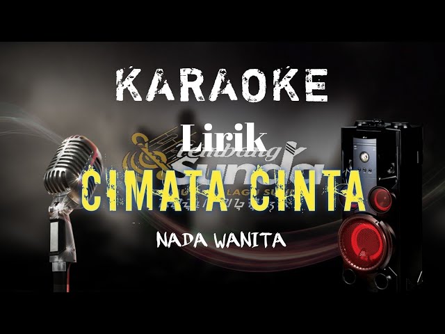 🔴Cimata cinta - BAH DADENG karaoke Bajidor KORG PA700!! NADA WANITA LIRIK‼️‼️ class=