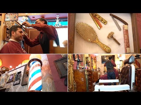 NYC Barbershop Museum takes you back in time for old-school cuts - 동영상