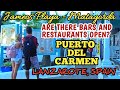 Lanzarote- Puerto del Carmen (Jameos - Matagorda) ARE BARS AND RESTAURANTS OPEN?