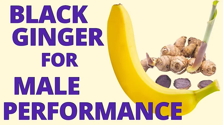 Black Ginger Benefits for Male Performance (Length...