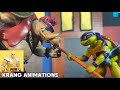 Bebop VS Donnie TMNT Mutant Menaces EP1 Stop-Motion