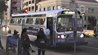 TMN | TRANSIT - MTA 1998 Bus Watching in Santa Monica