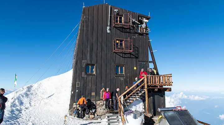 Climb to Margherita Hut, Signalkuppe, Pennine Alps