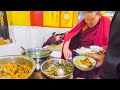 TIBETAN CHINESE Street Food Tour in REMOTE China! YAK SASHIMI, TEMPLE FOOD, + UNKNOWN Street Foods