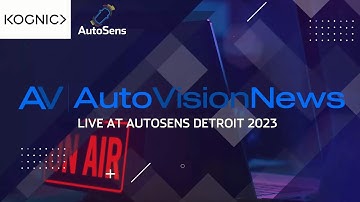 Tom Dahlstrom - Kognic - Interview @ AutoSens Detroit 2023