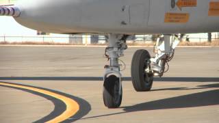 Scorpion's First Taxi Test at McConnell Air Force Base 12/3/13