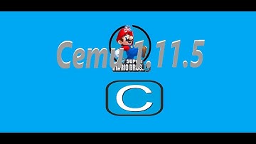 Cemu 1.11.5 -New Super Mario Bros U