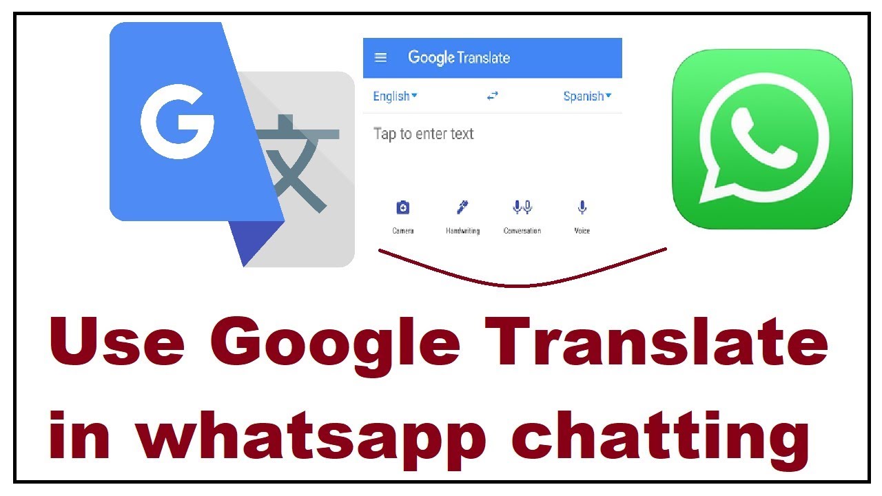 How to use Google Translate in whatsapp chatting - YouTube