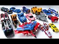 Various TRANSFORMERS tobot crosswind, Detective Robot Mini Adventure x Train CAR Spider Accident Toy