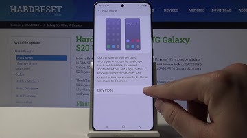 EASY MODE in SAMSUNG Galaxy S20 Ultra – How to Set Up Large Icons