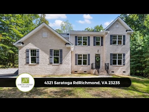 4321 Saratoga Rd, Richmond, VA home video tour
