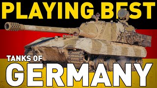 Playing the BEST tanks of Germany in World of Tanks!