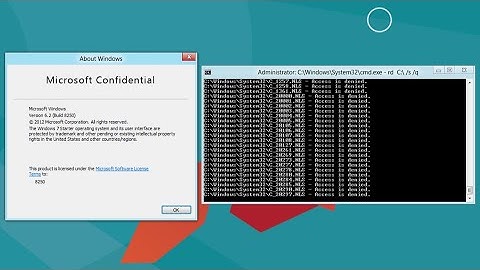 Destroying Windows 8 Build 8250 Starter!