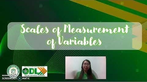 SCALES OF MEASUREMENT OF VARIABLES | Word Works by Shelica
