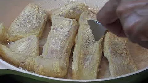 Готовлю ската и ЩЕКИ зубатки