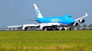 747 Crosswind Landing Goes Wrong