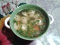 Кулинарный влог: Рецепт №20 Суп с пельменями!!!!!=))