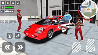 Cop Red Car Driving Police Sim Game ios Android Gameplay #03 Police42 Games screenshot 4