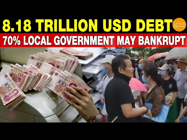 China's Local Debt Crisis, 8.18 Trillion USD Debt Balance, 70% Local  Governments May Bankrupt - YouTube