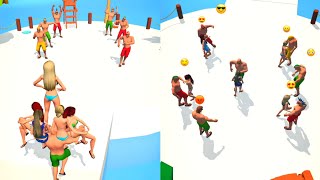 BEACH PARTY RUN All Levels Gameplay Walkthrough (Android,iOS) screenshot 1