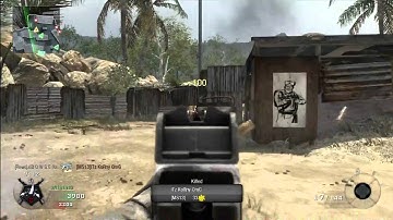 CoD Black Ops Winston&Bowser TDM on Firing Range HD