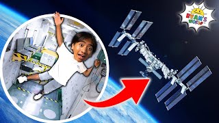 ryan goes to nasa learns about astronauts and space