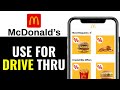 How To Use McDonald's App For Drive Thru 2025 (Beginner's Guide)