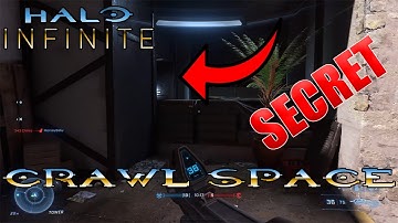 SECRET Crawl Space/Vent on Bazaar - Halo Infinite Flight