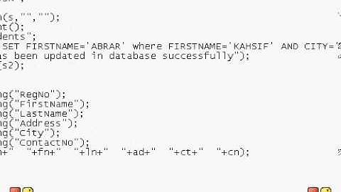 update record java jdbc, java oop.avi