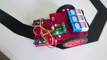 Line following robot - Pit avoider - Line follower available at amazon