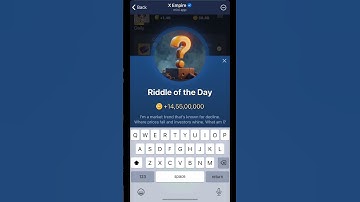 X Empire : Riddle of the day 6-7 September