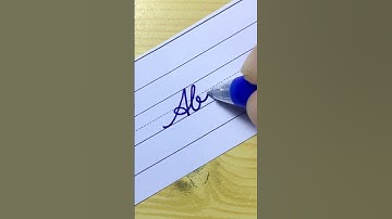 Abel in Cursive Handwriting