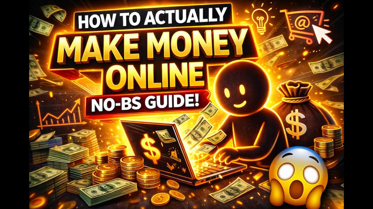 How to Actually Make Money Online No-BS Guide - YouTube