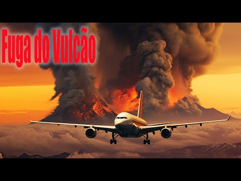 Fuga do Vulcão FILME COMPLETO DUBLADO | filme-catástrofe | Ação, aventura, drama