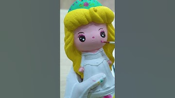 Tô tượng công chúa - Nghệ thuật màu sắc #Shorts